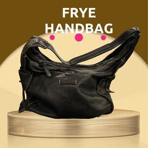Frye Black Vintage Leather Handbag